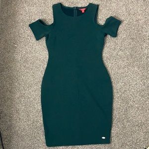 Fairly new emerald green Guess dress.
